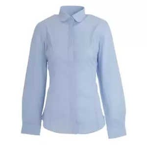 Brook Taverner Womens/Ladies Trevi Long Sleeve Poplin Shirt (18) (Sky Blue)