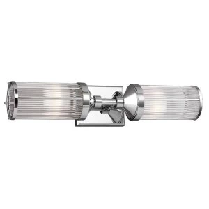 2 Light Indoor Wall Light Chrome IP44, G9