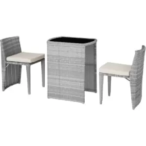 Rattan garden furniture set Hamburg - garden tables and chairs, garden furniture set, outdoor table and chairs