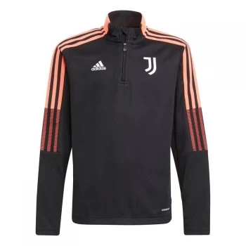 adidas Juventus Training Top 2021 2022 Junior - Black/Pink