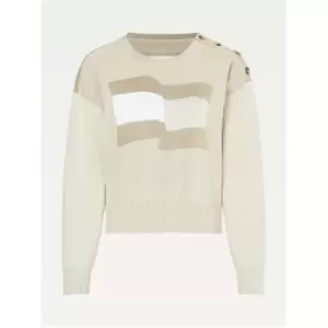 Tommy Hilfiger Icon Flag Jumper - Beige