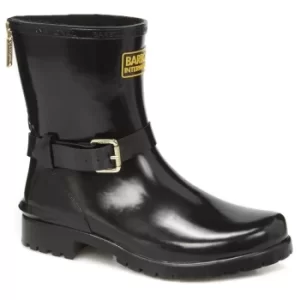 Barbour International Womens Mugello Wellington Boots Black 7