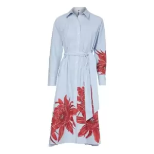 Tommy Hilfiger Floral Midi Shirt Dress - Multi