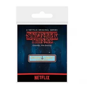 Stranger Things Badge Scoops Ahoy