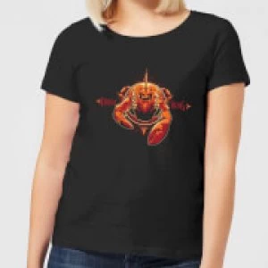 Aquaman Brine King Womens T-Shirt - Black - S