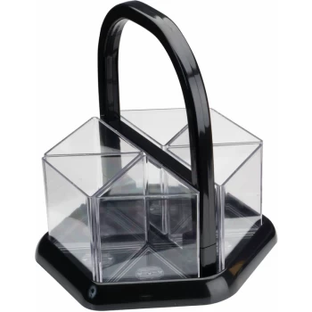 Handi-Holder Clear Desk Tidy - Adventa