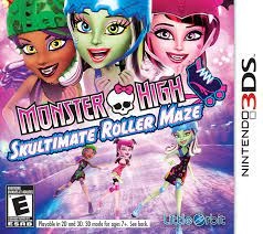 Monster High Skultimate Roller Maze Nintendo 3DS Game