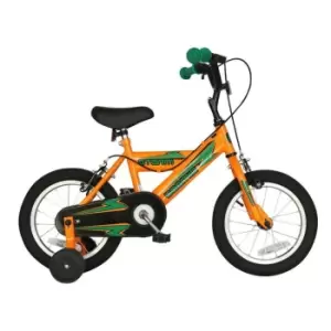 Cosmic Storm 14" Kids Bike - Green