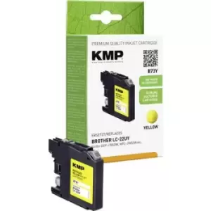 KMP Ink replaced Brother LC-22UY Compatible Yellow B73Y 1536,4009