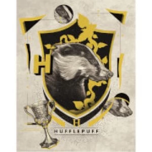 Harry Potter Art Print : Hufflepuff Crest