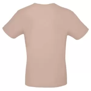 B&C Mens #E150 Tee (S) (Millennial Pink)