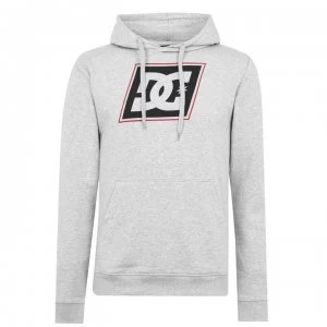 DC Slant Logo Hoodie - Grey