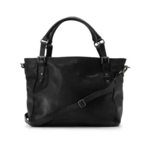 The Artist Leather Handbag with Detachable Shoulder Strap