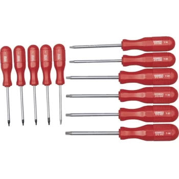 Torx Hi-Grip Screwdriver Set 11-Pce - Kennedy