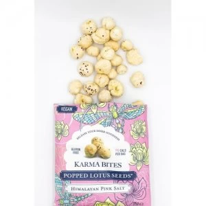 Karma Bites Popped Lotus Seeds Pink Salt 25g