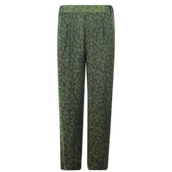 Biba Jacquard Pyjama Trousers - Khaki