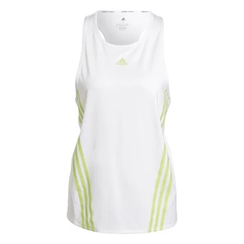 adidas TRAINICONS Tank Top Womens - White / Pulse Lime