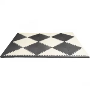 Skip Hop Geo Playmat (Black & Cream)