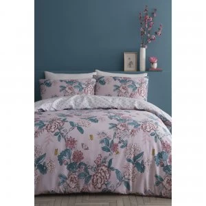 Peony Gardens Reversible Duvet Set