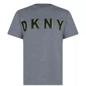 DKNY Logo T Shirt - Grey