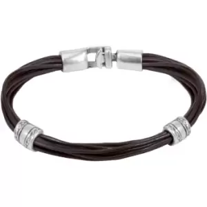 Mens UNOde50 Silver Plated Nemo Bracelet