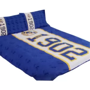 Real Madrid CF Established Double Duvet Set (One Size) (Blue) - Blue