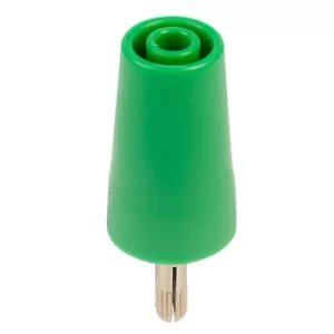 PJP 3300-IEC-V Green Shrouded Socket Adaptor