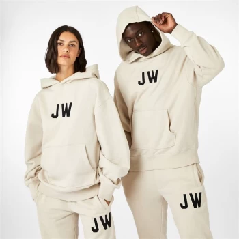 Jack Wills Unisex Varsity Hoodie - Beige