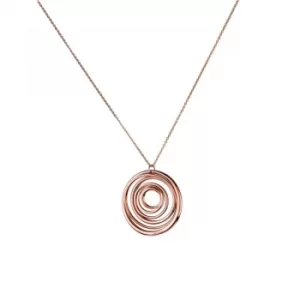 Ladies Calvin Klein PVD rose plating Sumptuous Necklace