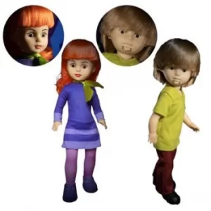 Daphne and Shaggy Living Dead Dolls Scooby Doo Build a Figure