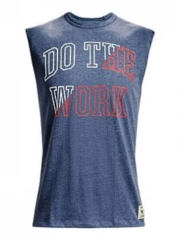 Urban Armor Gear Training Project Rock Show The Work Tank - Blue Size M, Men