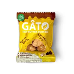 Gato Cookie Bites - Peanut Butter & Choc - 33g x 10