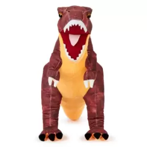 Zappi T-Rex Red and Orange 24" Plush