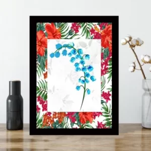 SC056698251713 Multicolor Decorative Framed MDF Painting