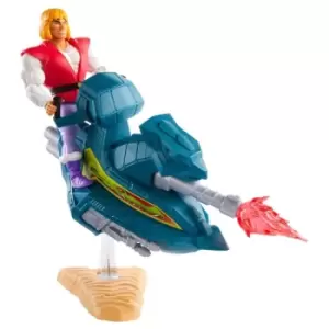 Masters of the Universe Origins Action Figure 2020 Prince Adam with Sky Sled 14 cm