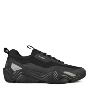 HUGO Quake Run Black Trainers