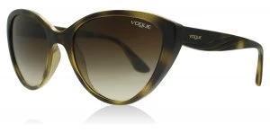 Vogue VO5105S Sunglasses Havana W65613 55mm