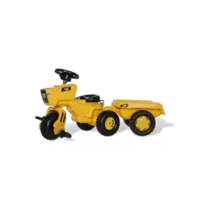 CAT Trio Tractor with Electronic Steering Wheel and Trailer