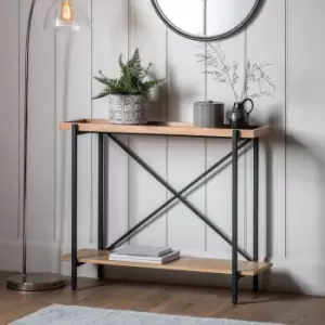 Newark Console Table, Light Wood Light Wood