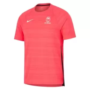 Nike Fiji Rugby Training T Shirt - Red