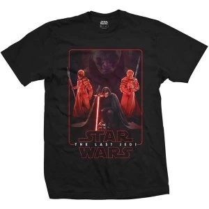 Star Wars - Episode VIII The Dark Side Composite Unisex Medium T-Shirt - Black