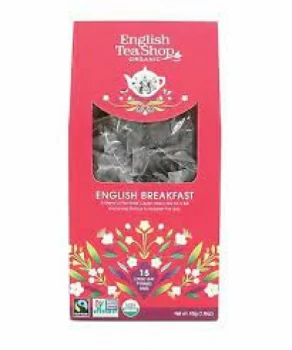 English Tea Shop Organic English Breakfast Pyramids - 15 Bags