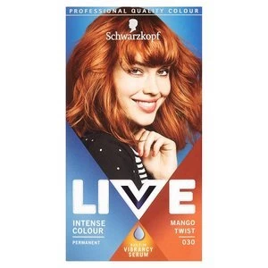 LIVE Intense Colour 030 Mango Twist Permanent Hair Dye