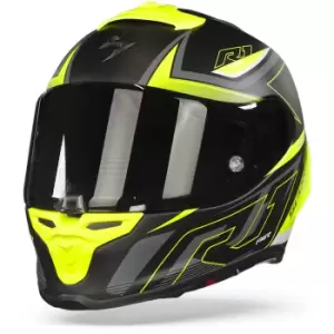 Scorpion EXO-R1 Air Gaz Matt Black Neon Yellow M