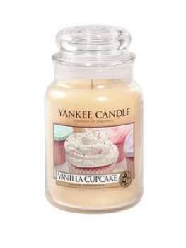 Yankee Candle Large Jar Vanilla Cupcake Scented Candle 623g