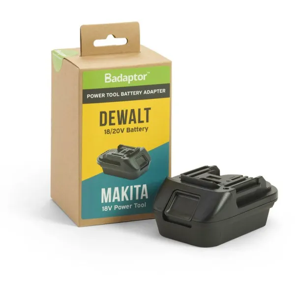 DEWALT to Makita 18V Battery Adapter - Badaptor