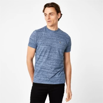 Jack Wills Eco Pelham Space Dye T-Shirt - Blue