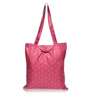 Radley Foldaway Tote Bag - RASPBERRY