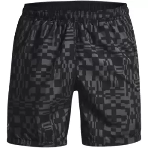 Under Armour Stride Print Short - Black