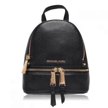 Michael Kors Rhea X's Backpack Womens - Black 001